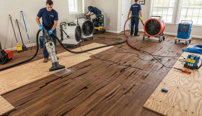 Hardwood Floor Water Damage Restoration in Los Altos, CA in Los Altos, CA