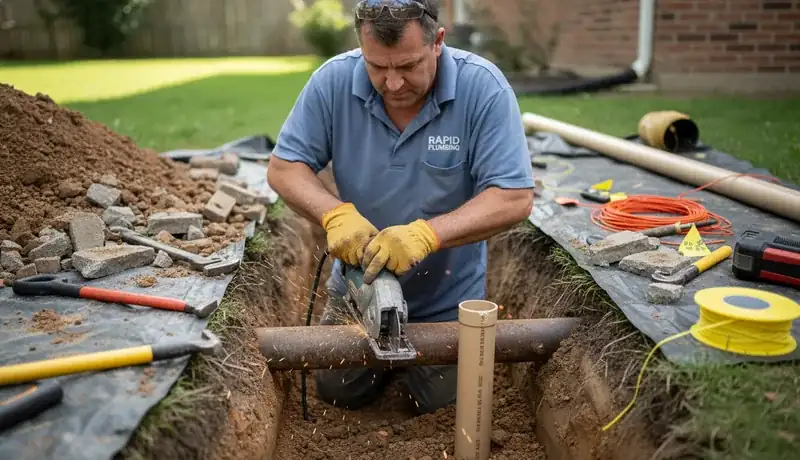Sewer Line Replacement in Los Altos, CA